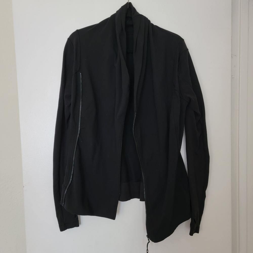 Lululemon Jacket, double zipper, size 10, black